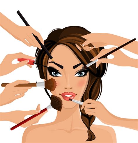 Makeup Artist Clipart