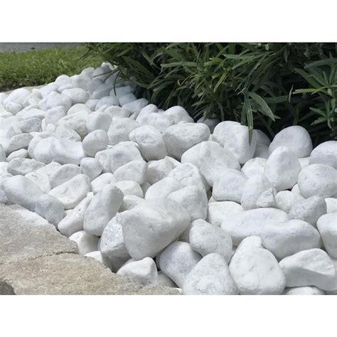 Rain Forest 30 Lb White Egg Rock Rfswp3 30 In 2021 Landscaping With