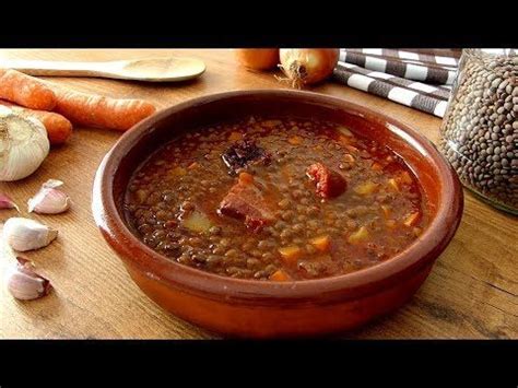 Receta tradicional de legumbres a la cazuela. (95) LENTEJAS ESTOFADAS CASERAS - YouTube (con imágenes ...