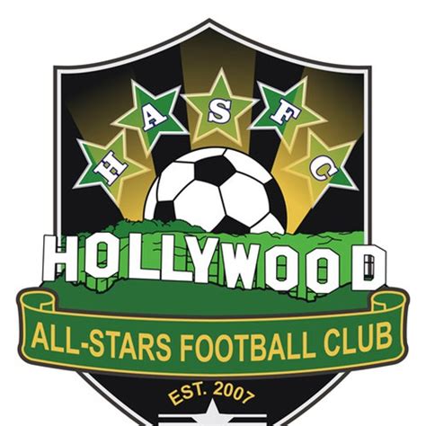 Hollywood All Stars Football Club Hasfc Logo Design Contest