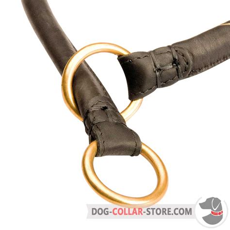 What are some reasons not to put a collar for what it's worth, here's how to properly put on a slip chain collar: Order Silent Rolled Leather Dog Choke Collar | Training