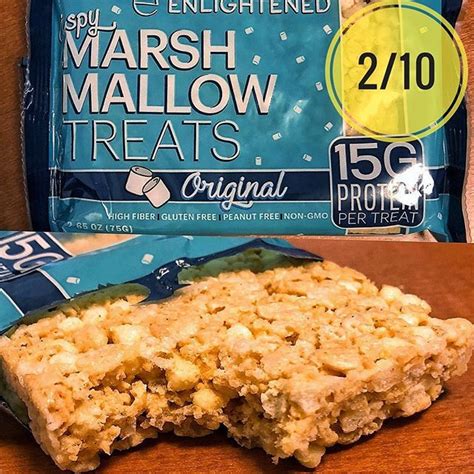 How much fat is in large marshmallows? Enlightened crispy marshmallow treats original Appearance ...