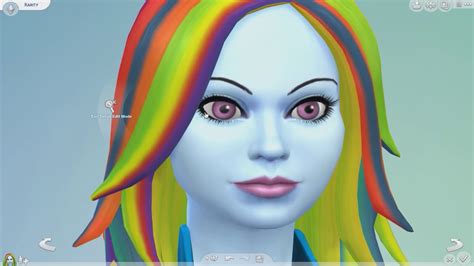 Rainbow Dash My Little Pony Equestria Girl Cas The Sims
