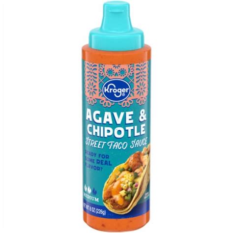 kroger® creamy agave and smoked chipotle taco sauce 8 oz baker s