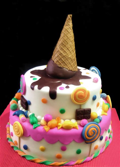 Candy Cake — Childrens Birthday Cakes Little Girl Birthday Cakes