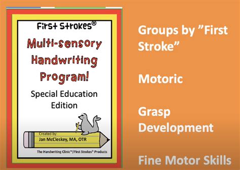 Self Paced Handwriting And Fine Motor Course For Special Education