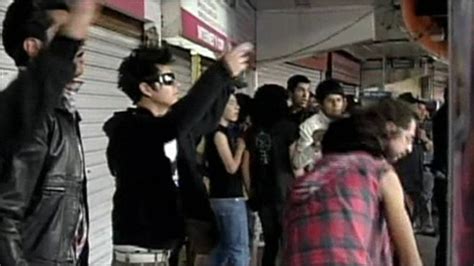 Bbc News Special Reports Punks And Emos Clash In Mexico