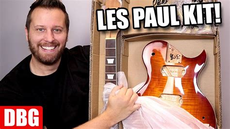 building the perfect les paul guitar kit youtube