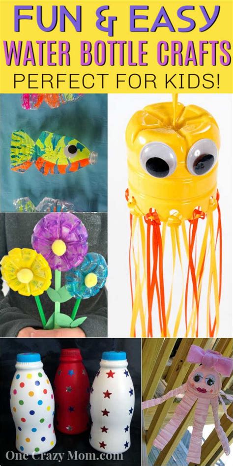 Water Bottle Crafts For Kids 24 Easy Water Bottle Crafts