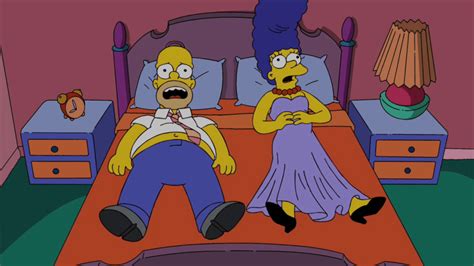 Homer E Marge Vão Se Separar Em Os Simpsons