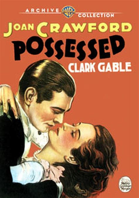 Possessed Dvd 1931 In 2022 Clark Gable Movies Joan Crawford