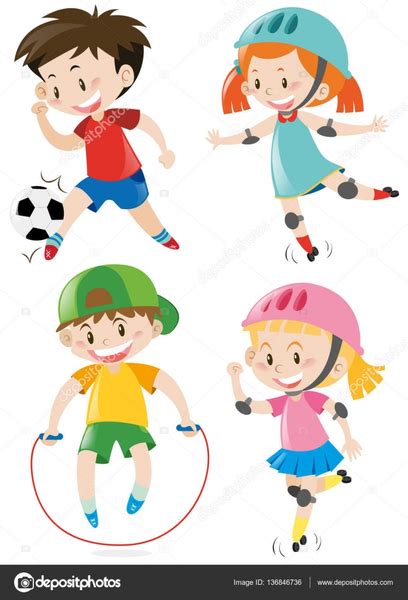 Download kids sports stock vectors. Kids Sport Clipart | Free Images at Clker.com - vector ...