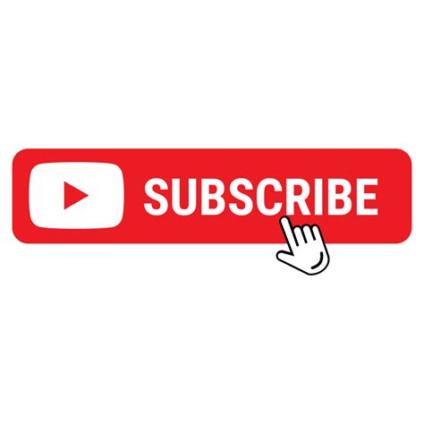 Youtube Subscribe Button Png Free Download 19950918 Png