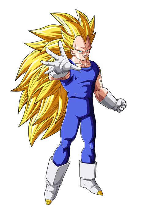 Vegeta Ssj3 Render By Luishatakeuchiha On Deviantart