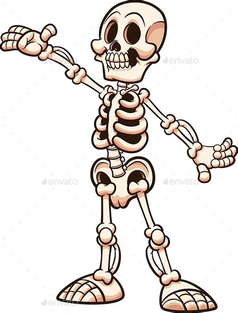 Happy Skeleton By Memoangeles Graphicriver