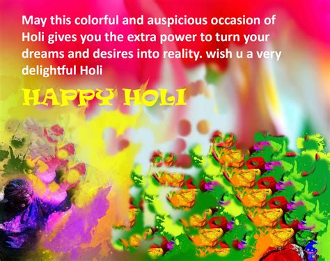 Happy Holi Nice Picture Quotes