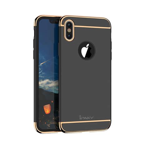 Maybe you would like to learn more about one of these? iPaky Electroplating Skal till Apple iPhone X - Svart - TheMobileStore