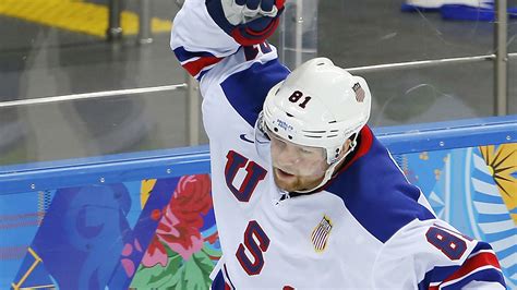 2014 Sochi Olympics Phil Kessel Hat Trick Ignites Team Usa Victory