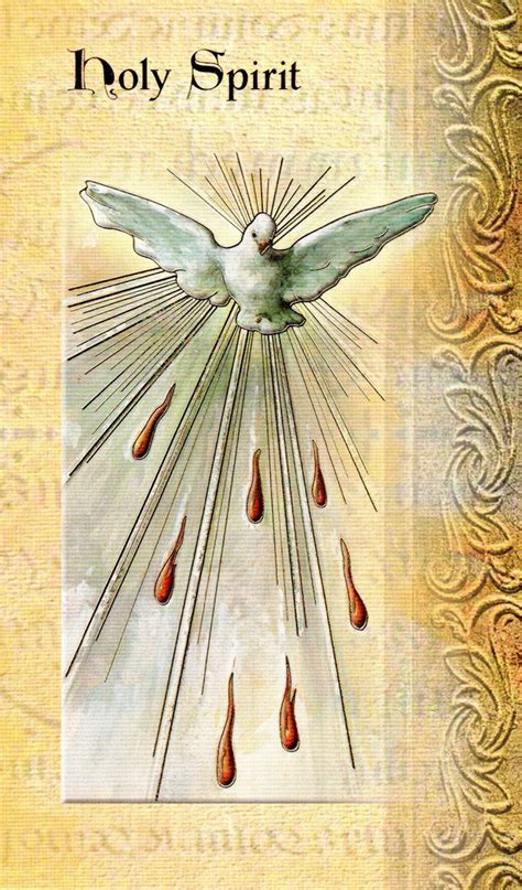 Prayer Card And Biography Holy Spirit Cardinal Newman Faith Resources Inc