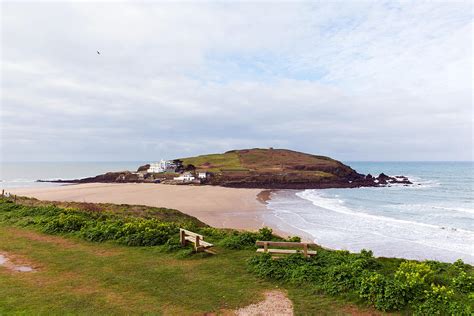 Burgh Island South Devon England Uk Near Seaside Village Of Bigbury On