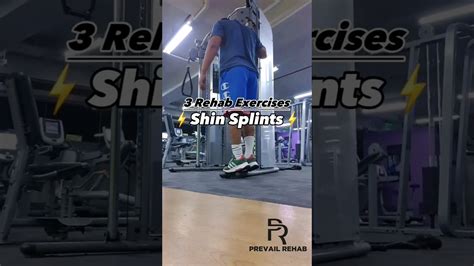 Shin Splints Rehab Exercises Youtube