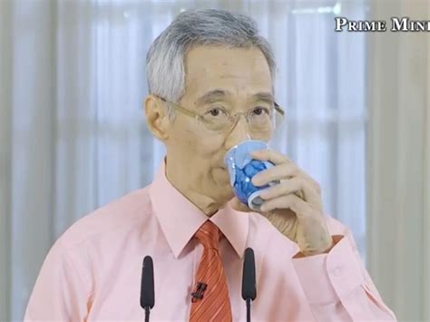 And if we've gotten anything out of this, it's anticipating what colour shirt we were going to see him wear, and wondering if pink means good or bad news. S'pore store sells blue cup inspired by PM Lee's 'magical ...