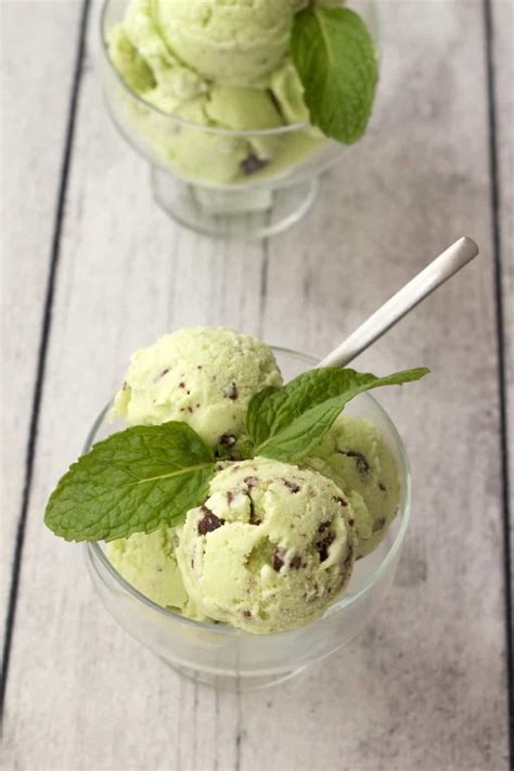 A coffee lover's favorite ice cream! Vegan Mint Chocolate Chip Ice Cream - Loving It Vegan
