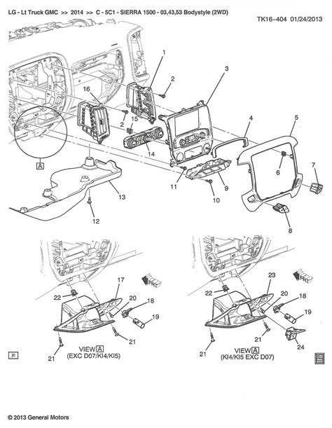 Chevy Silverado Oem Parts Diagram