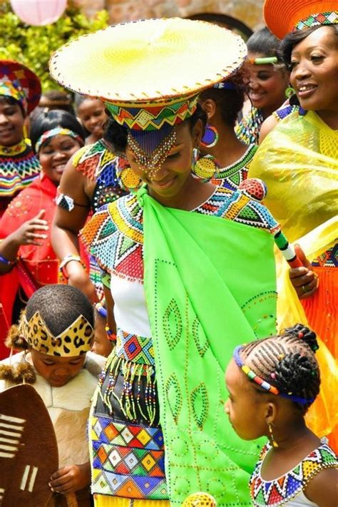 Zulu Bride African Bride Zulu Traditional Wedding Dresses Zulu