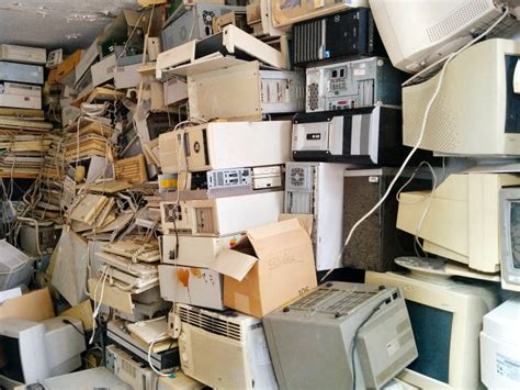 End Of Life Haunting Pics Of Computer Junkyards