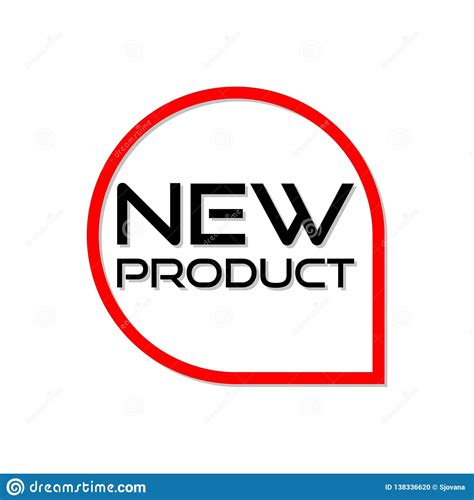 Red Banner New Product New Product Red Line Sign New Product Icon