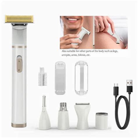 Epilator Pubic Hair Removal Intimate Areas Places Part Haircut Rasor