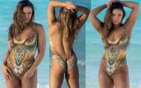 Ronda Rousey Gets Butt Naked On The Beach — See The Photos
