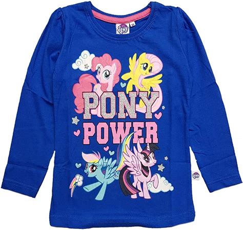 My Little Pony Girls T Shirt128 78blue Uk Clothing