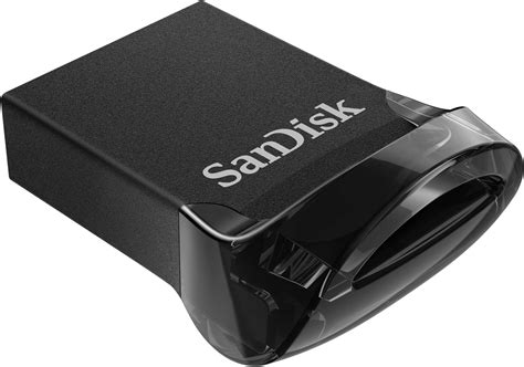 Sandisk Cruzer Ultra Fit Chiavetta Usb 64 Gb Nero Sdcz430 064g G46 Usb
