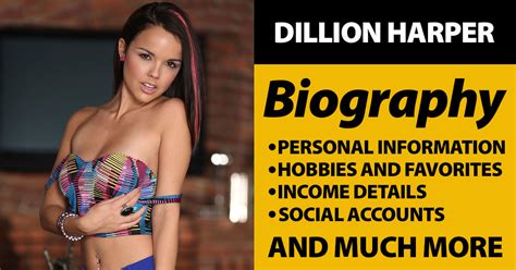 Dillion Harper Biography Wiki Pics Dob Age Onlyfans And More