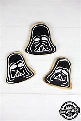 Darth Vader Cookies | Darth, Darth vader, Star wars crafts