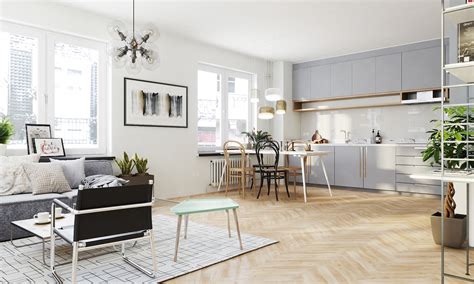 Apartment-Scandinavian style on Behance