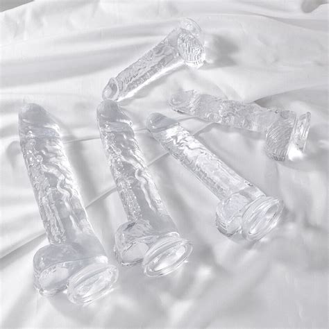 Jelly Dong Dildo Suction Cup 3 Sizes Waterproof Realistic Cock Veined Dildo Ebay