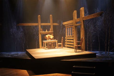 The Crucible Rose Theatre Set Design Theatre Stage Set Design