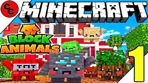 Minecraft Block Animals Lets Play Ep1 So Cute Youtube