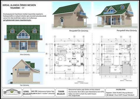 Müstakil Ev Modelleri ve Planları 2023 Dekordiyon