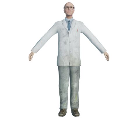 Pc Computer Half Life 2 Dr Isaac Kleiner The Models Resource