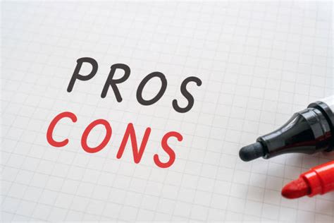 2100 Pros And Cons Stock Photos Pictures And Royalty Free Images Istock