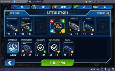 Battle And Duel Strategy Guide For Jurassic World The Game Bluestacks