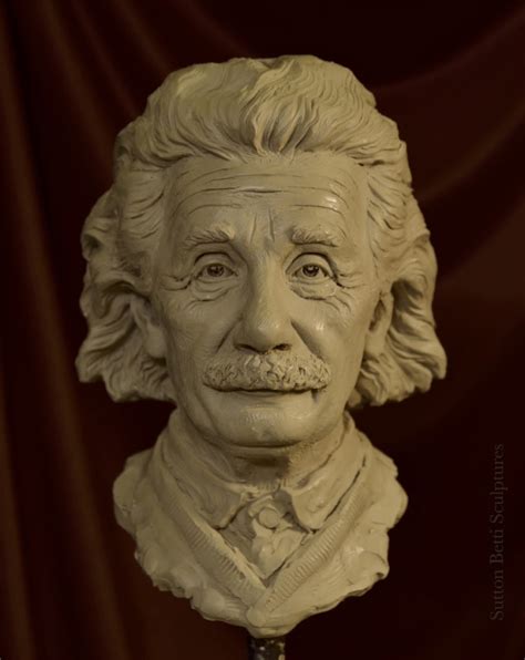 Albert Einstein Portrait Bust