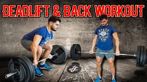 Deadlift And Back Workout Training Footage Commentary Gainzzz 4