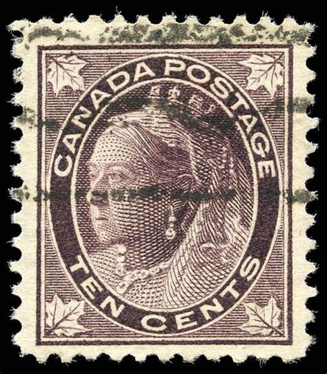 Buy Canada 73xx Queen Victoria 1897 10¢ Precancelled No 73