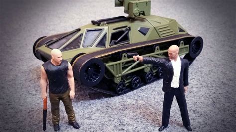 Unboxing Tej Ripsaw Tank Jada Toys Fast Furious 8 Scale 124 Youtube