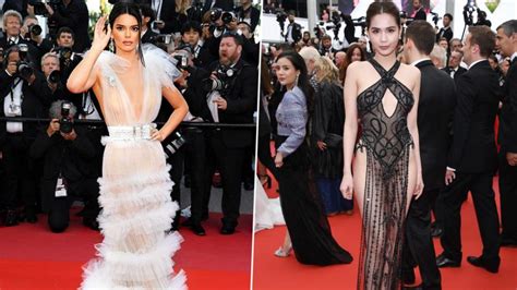 Cannes 2022 From Kendall Jenners White Sheer Gown To Ngoc Trinhs